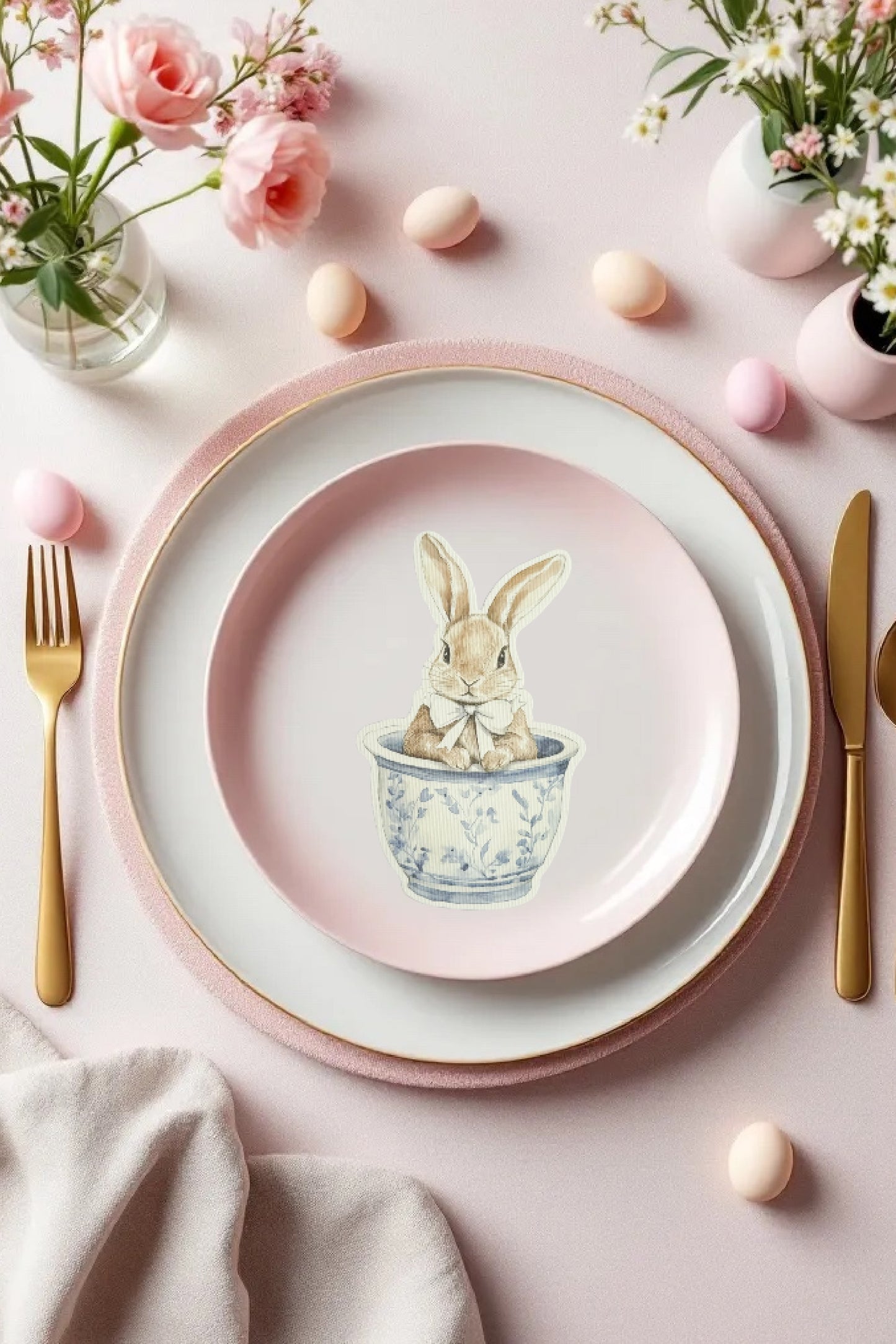 Placecards Conejos de Pascua