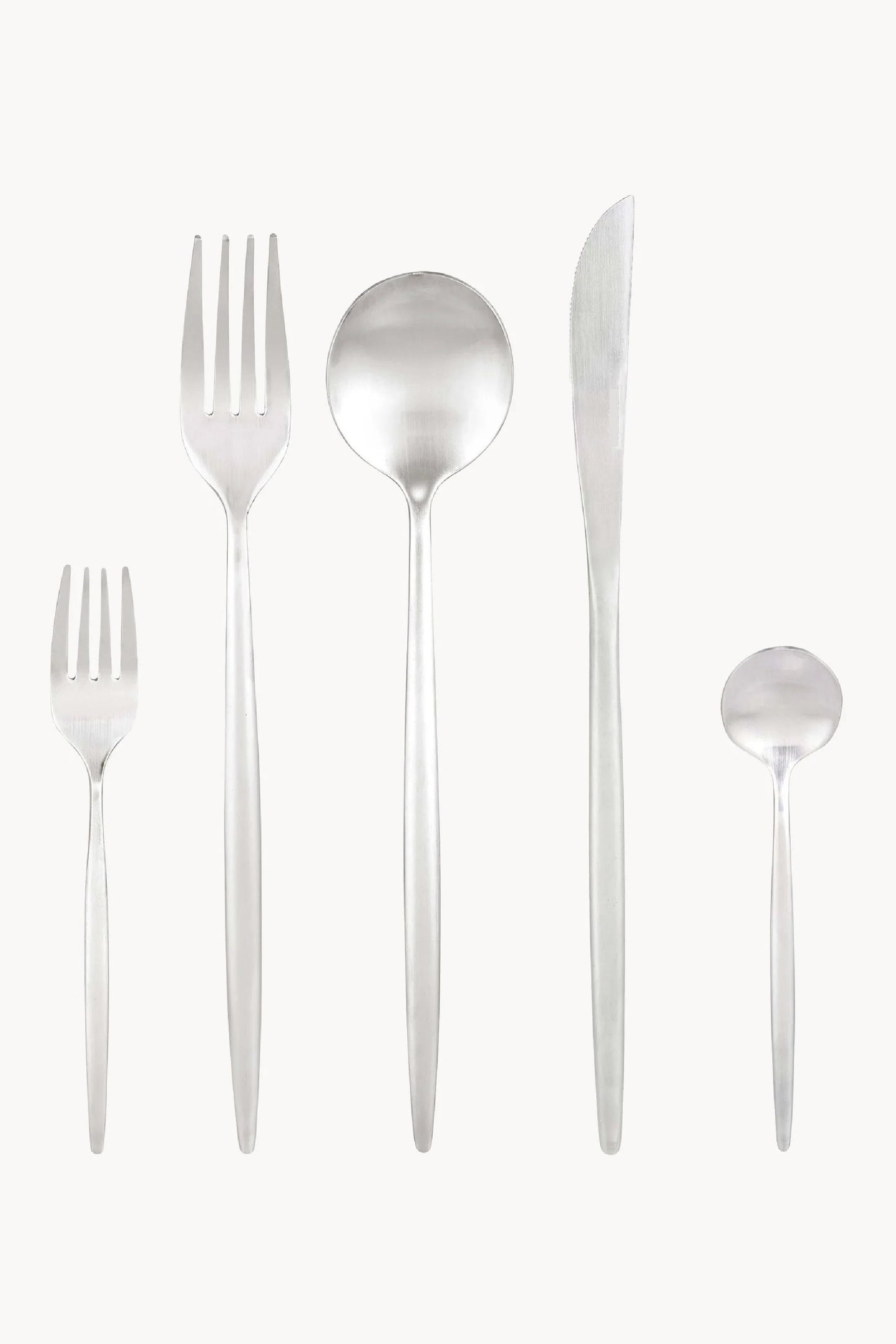 Set de Cubiertos Maat Plateado