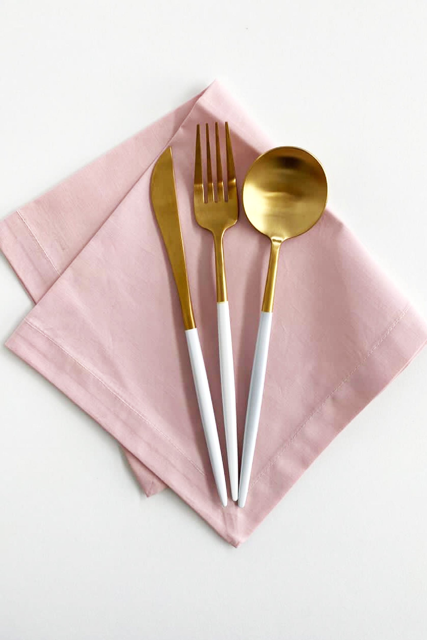 Servilletas de Tela Rosa