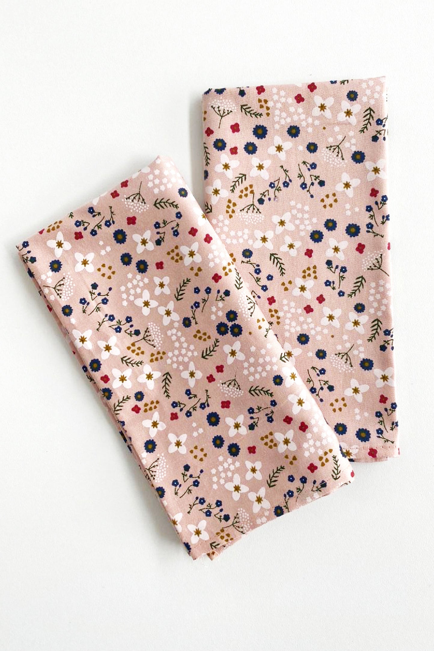 Servilletas de Tela Floral Rosa