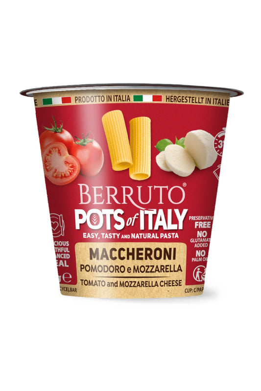 Maccheroni Pomodoro e Mozzarella Pots of Italy