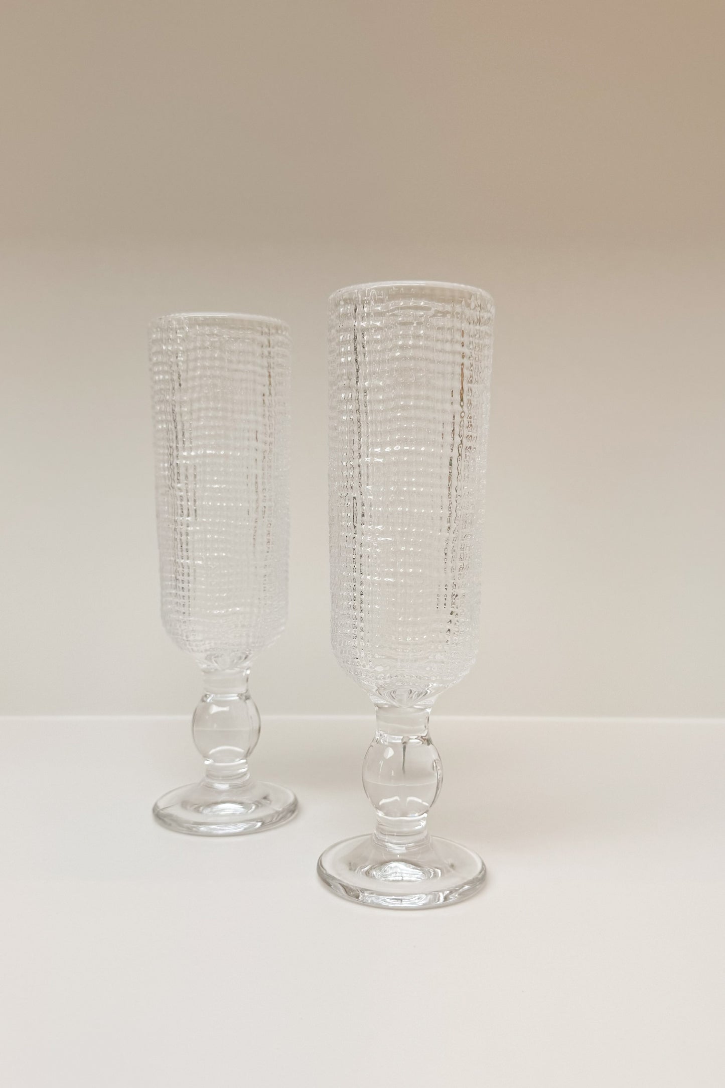 Copa de Champagne Amelié Transparente