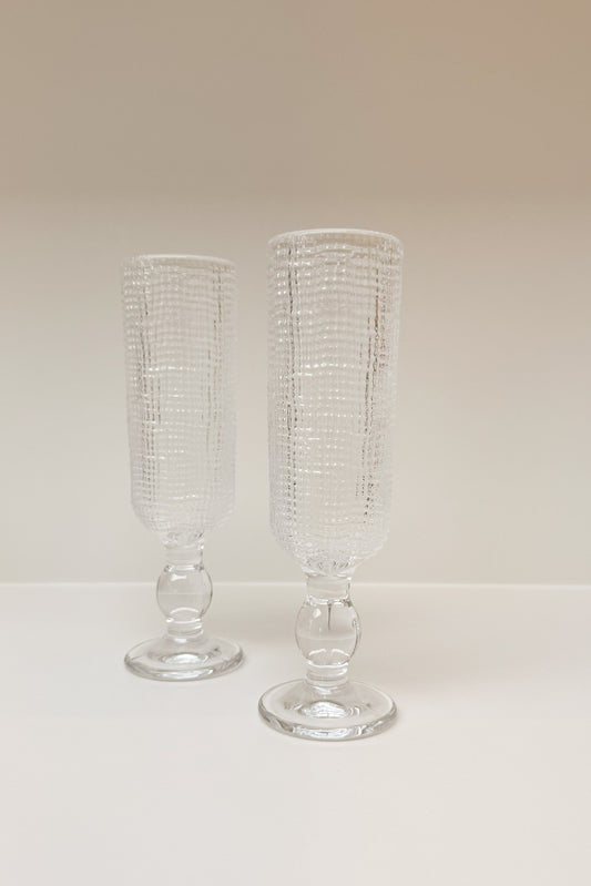 Copa de Champagne Amelié Transparente