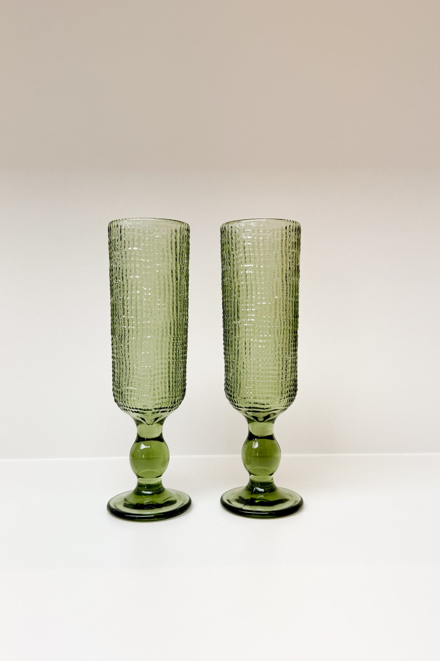 Copa de Champagne Amelié Verde