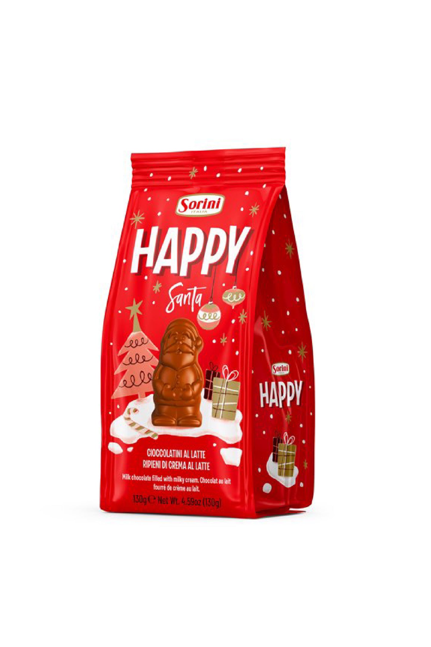 Chocolate Happy Santa Sorini