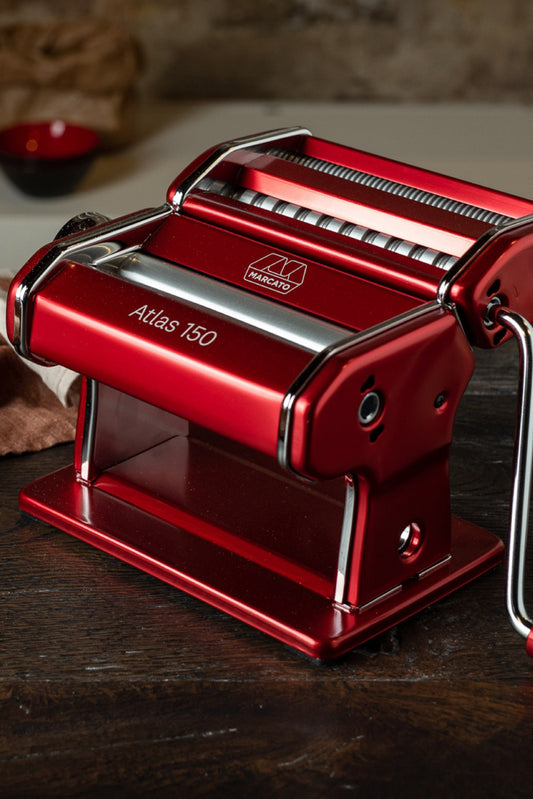 Máquina para Pasta Marcato Atlas 150 - Rojo y Negro