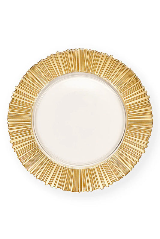 Plato Base Doré