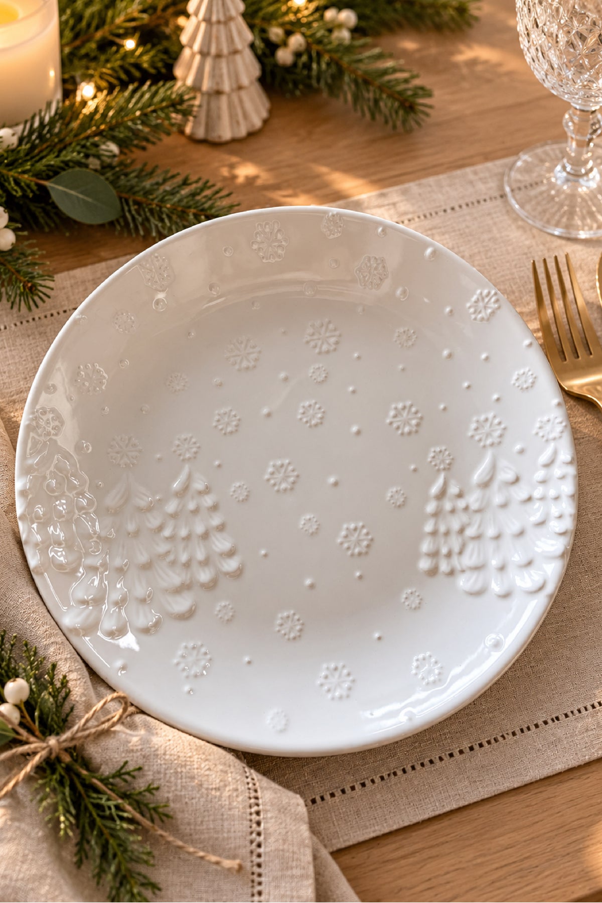 Plato Plano Grande Neve