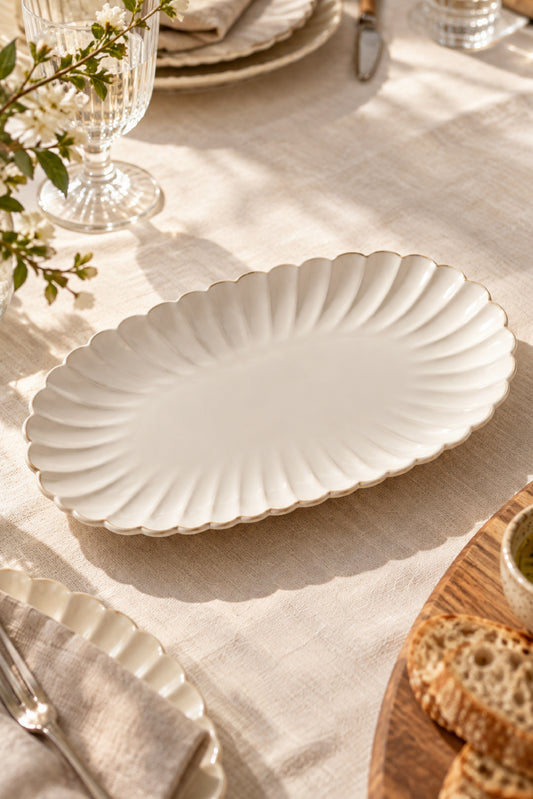 Plato Alargado Elise