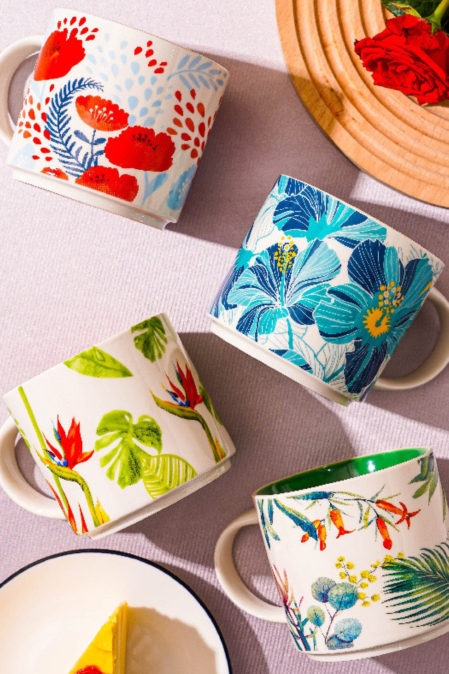 Taza Tropic Bloom