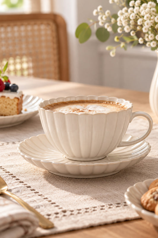 Taza con Plato Elise